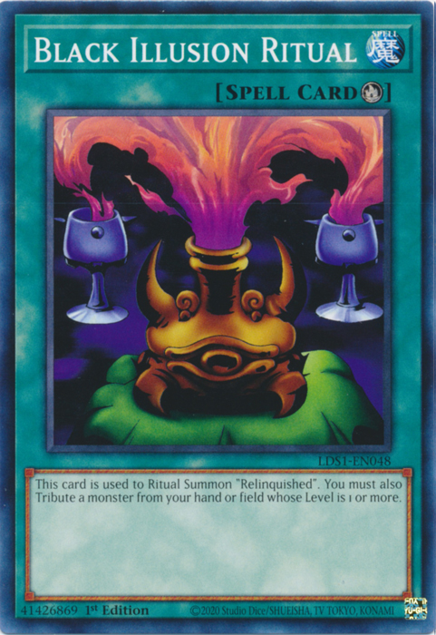 Black Illusion Ritual [LDS1-EN048] Common Yu-Gi-Oh!