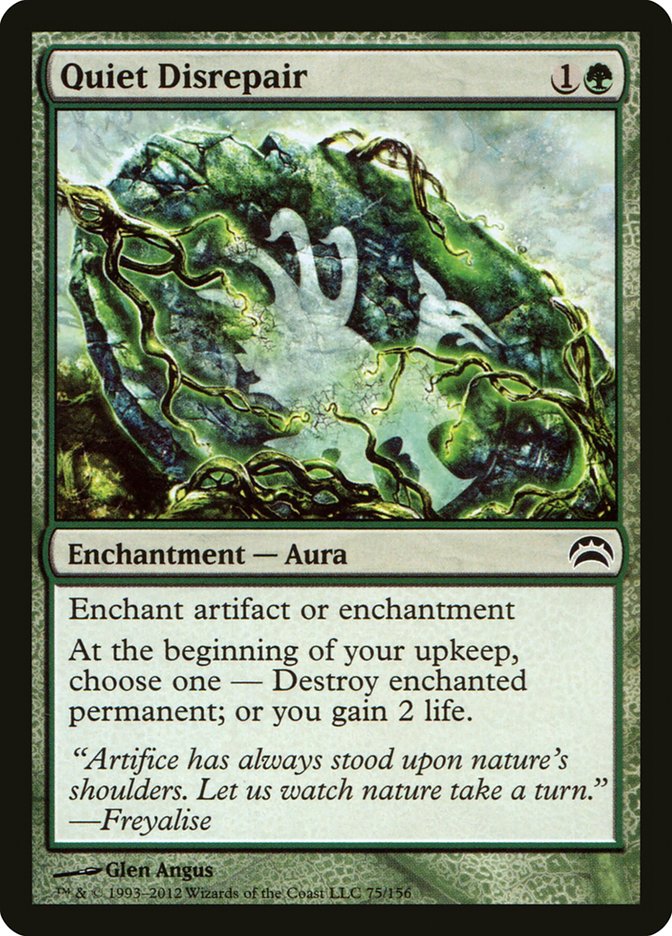 Quiet Disrepair [Planechase 2012] Magic: The Gathering