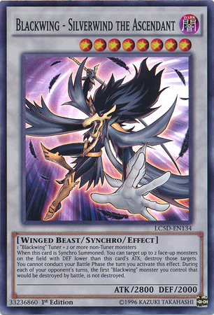 Blackwing - Silverwind the Ascendant [LC5D-EN134] Super Rare Yu-Gi-Oh!