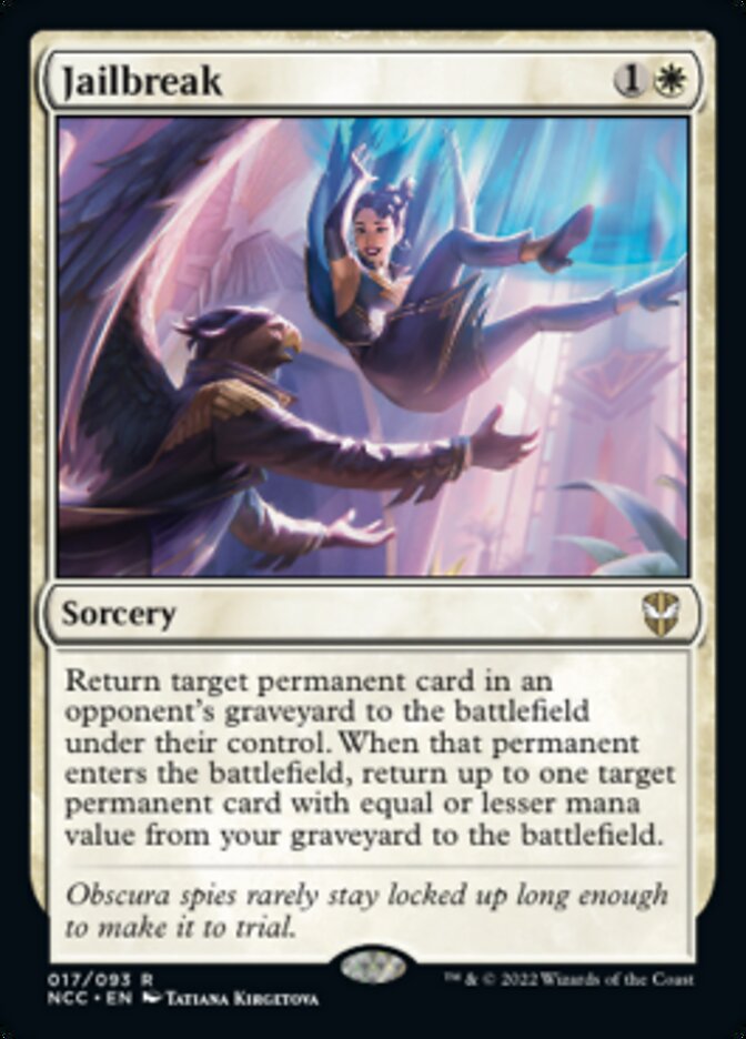 Jailbreak [Streets of New Capenna Commander] Magic: The Gathering