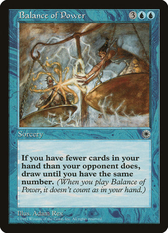 Balance of Power [Portal] Magic: The Gathering