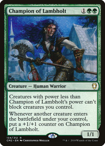 Champion of Lambholt [Commander Anthology Volume II] Magic: The Gathering