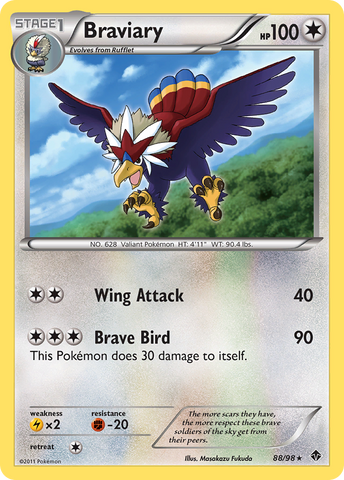 Braviary (88/98) [Black & White: Emerging Powers] Pokémon