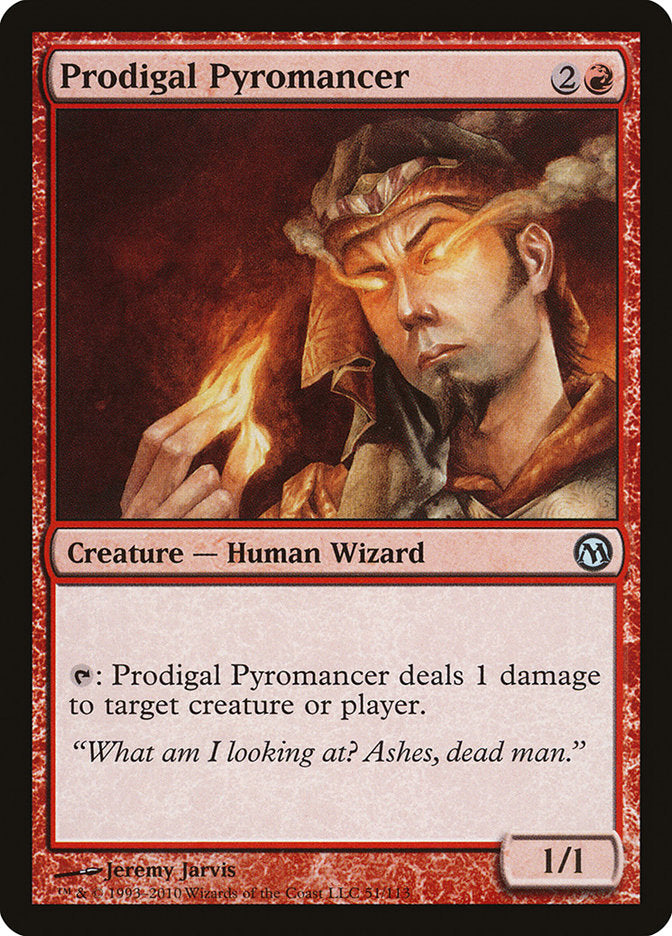 Prodigal Pyromancer [Duels of the Planeswalkers] Magic: The Gathering