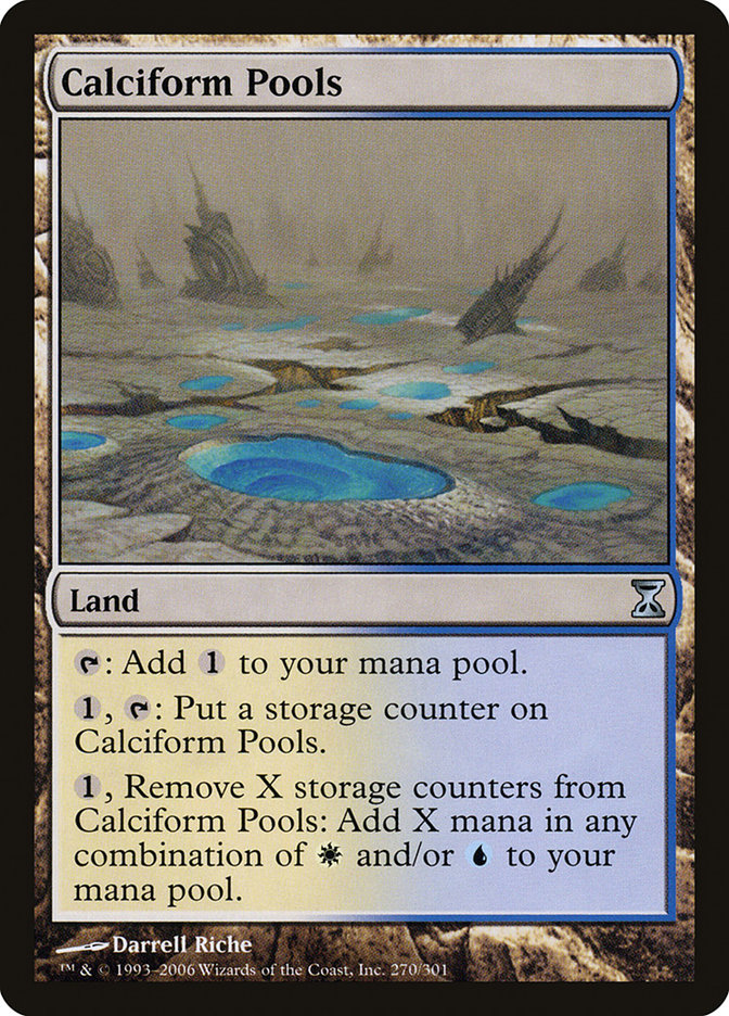 Calciform Pools [Time Spiral] Magic: The Gathering