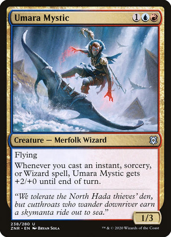 Umara Mystic [Zendikar Rising] Magic: The Gathering
