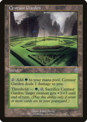 Centaur Garden [Odyssey] Magic: The Gathering