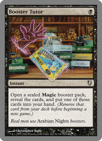Booster Tutor [Unhinged] Magic: The Gathering