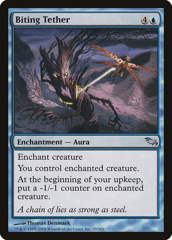 Biting Tether [Shadowmoor] Magic: The Gathering
