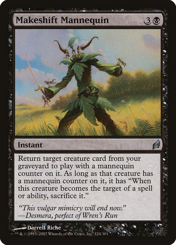 Makeshift Mannequin [Lorwyn] Magic: The Gathering