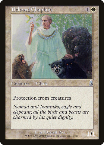 Beloved Chaplain [Odyssey] Magic: The Gathering