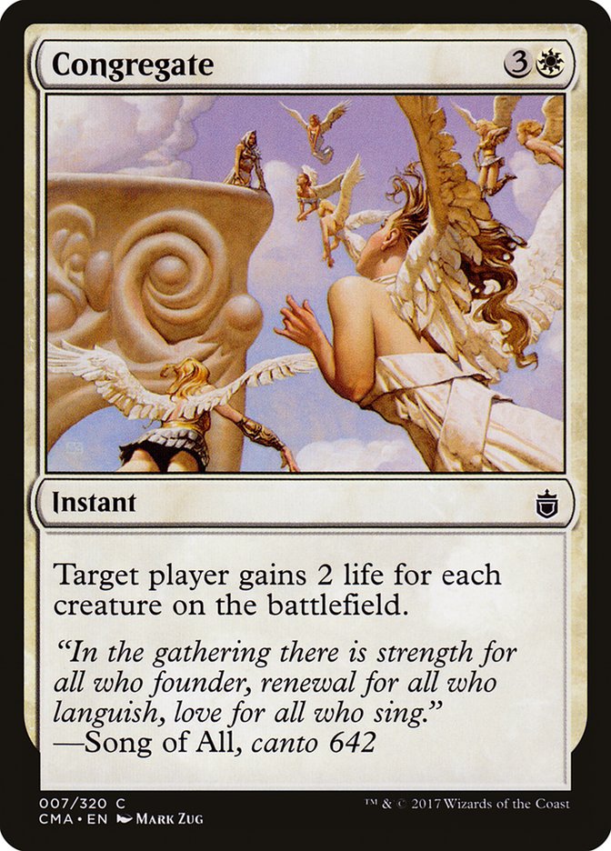 Congregate [Commander Anthology] Magic: The Gathering