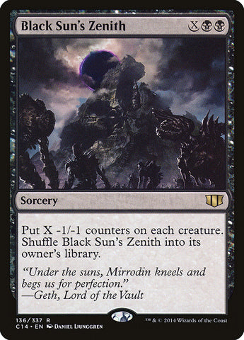 Black Sun's Zenith [Commander 2014] Magic: The Gathering
