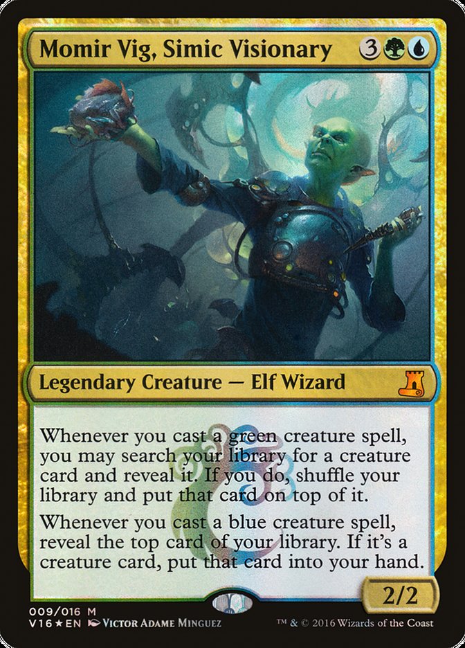 Momir Vig, Simic Visionary [From the Vault: Lore] Magic: The Gathering