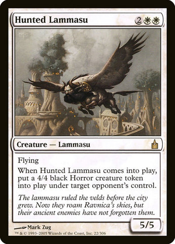 Hunted Lammasu [Ravnica: City of Guilds] Magic: The Gathering