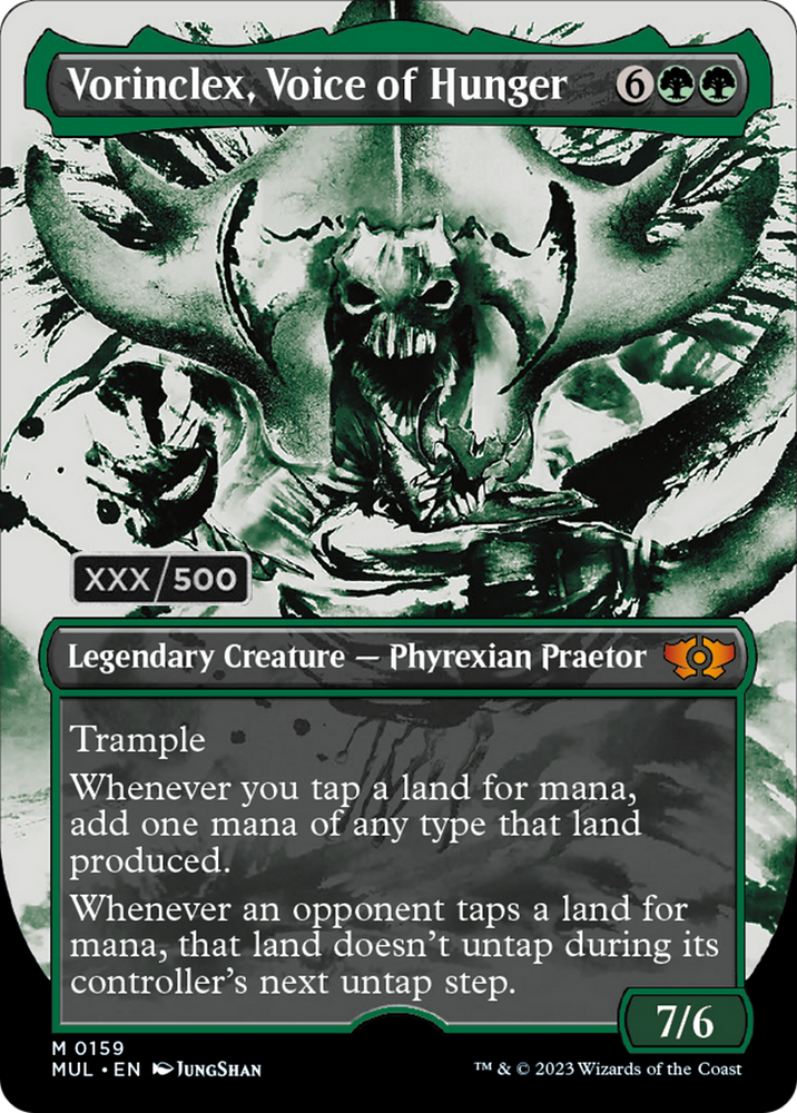 Vorinclex, Voice of Hunger (Serialized) [Multiverse Legends] Magic: The Gathering