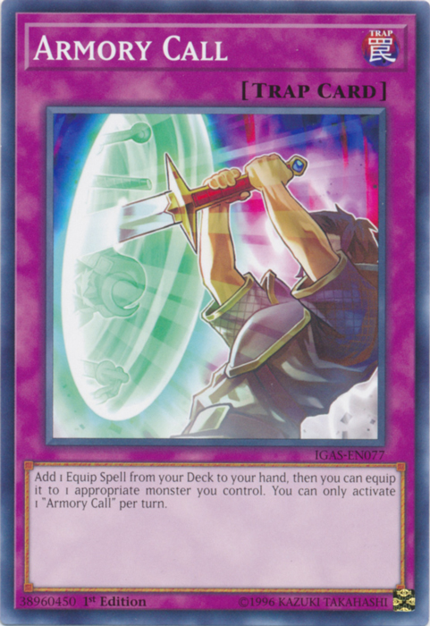 Armory Call [IGAS-EN077] Common Yu-Gi-Oh!