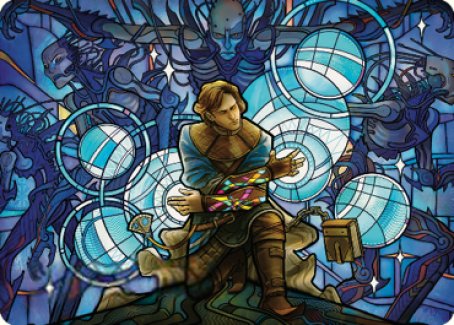 Raff, Weatherlight Stalwart Art Card [Dominaria United Art Series] Magic: The Gathering