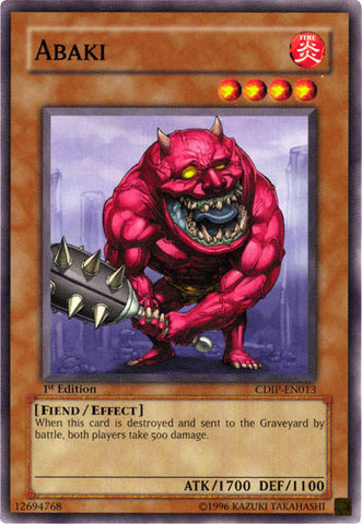 Abaki [CDIP-EN013] Common Yu-Gi-Oh!