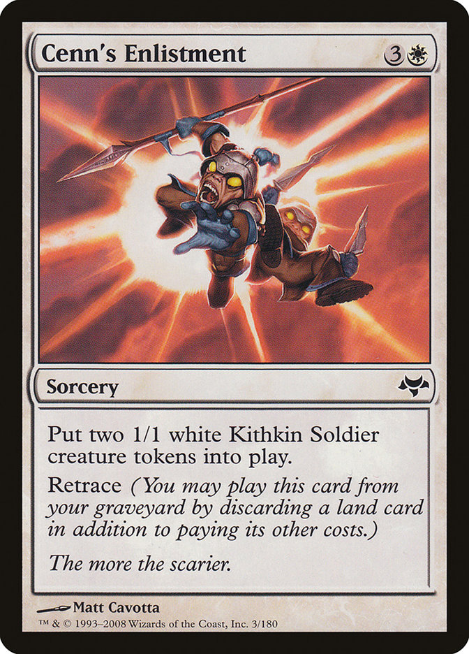 Cenn's Enlistment [Eventide] Magic: The Gathering