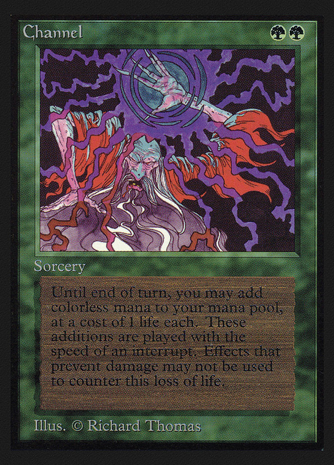 Channel [International Collectors' Edition] Magic: The Gathering