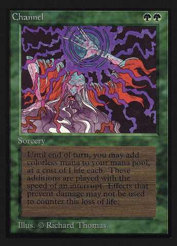 Channel [International Collectors' Edition] Magic: The Gathering
