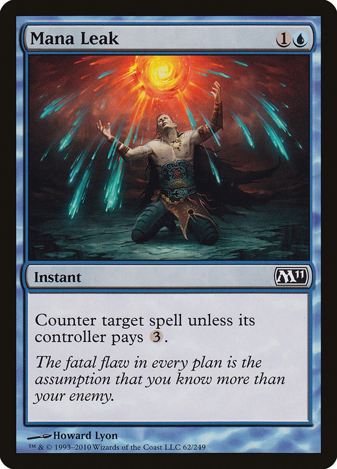 Mana Leak [Magic 2011] Magic: The Gathering