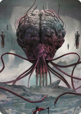 Elder Brain Art Card [Commander Legends: Battle for Baldur's Gate Art Series] Magic: The Gathering