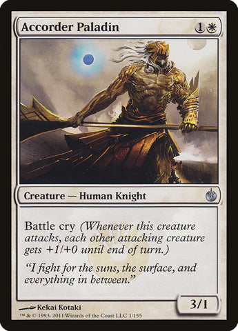 Accorder Paladin [Mirrodin Besieged] Magic: The Gathering