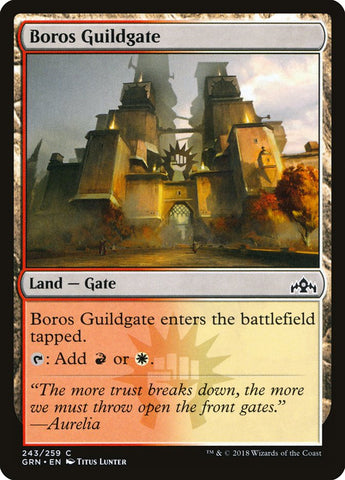 Boros Guildgate (243/259) [Guilds of Ravnica] Magic: The Gathering