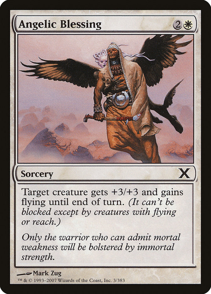 Angelic Blessing [Tenth Edition] Magic: The Gathering
