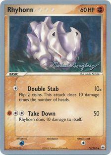 Rhyhorn (70/101) (King of the West - Michael Gonzalez) [World Championships 2005] Pokémon