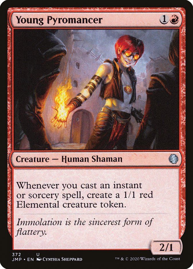 Young Pyromancer [Jumpstart] Magic: The Gathering