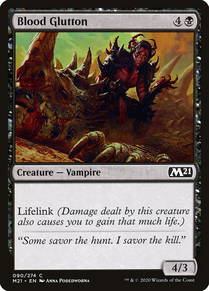 Blood Glutton [Core Set 2021] Magic: The Gathering