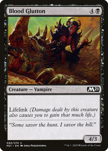 Blood Glutton [Core Set 2021] Magic: The Gathering