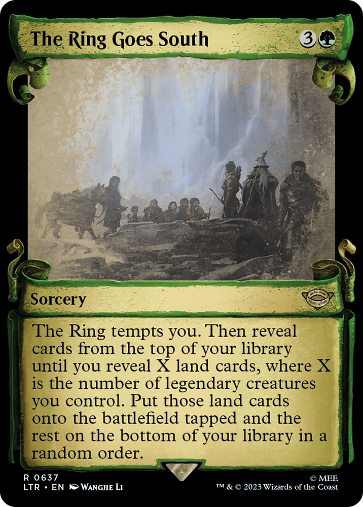 The Ring Goes South [The Lord of the Rings: Tales of Middle-Earth Showcase Scrolls] Magic: The Gathering