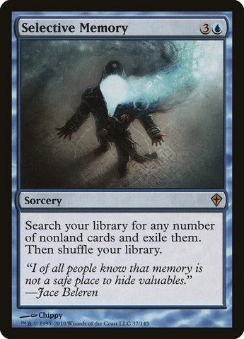 Selective Memory [Worldwake] Magic: The Gathering