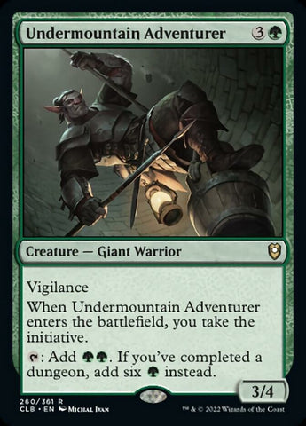 Undermountain Adventurer [Commander Legends: Battle for Baldur's Gate] Magic: The Gathering