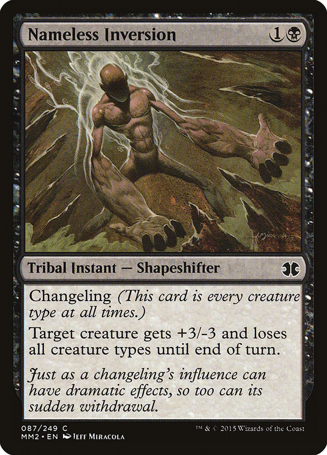 Nameless Inversion [Modern Masters 2015] Magic: The Gathering