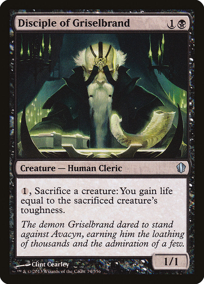 Disciple of Griselbrand [Commander 2013] Magic: The Gathering
