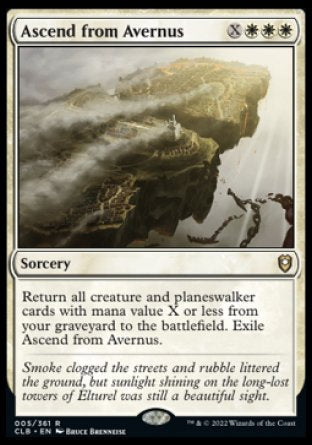 Ascend from Avernus [Commander Legends: Battle for Baldur's Gate] Magic: The Gathering