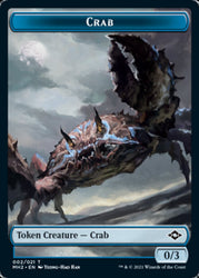 Crab // Food (18) Double-Sided Token [Modern Horizons 2 Tokens] Magic: The Gathering