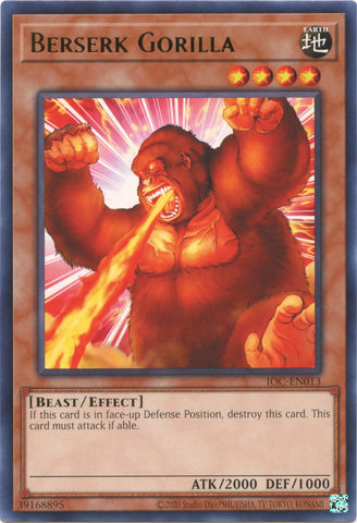 Berserk Gorilla (25th Anniversary) [IOC-EN013] Rare Yu-Gi-Oh!