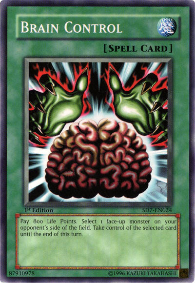Brain Control [SD7-EN024] Common Yu-Gi-Oh!