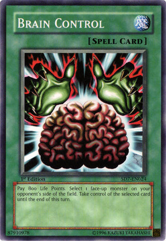 Brain Control [SD7-EN024] Common Yu-Gi-Oh!