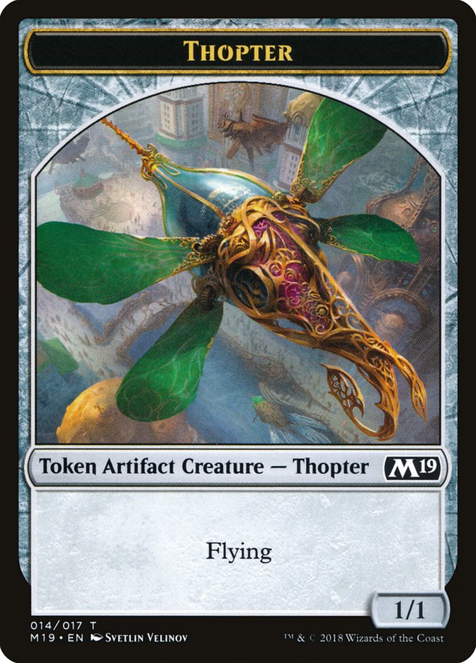 Thopter Token [Core Set 2019 Tokens] Magic: The Gathering