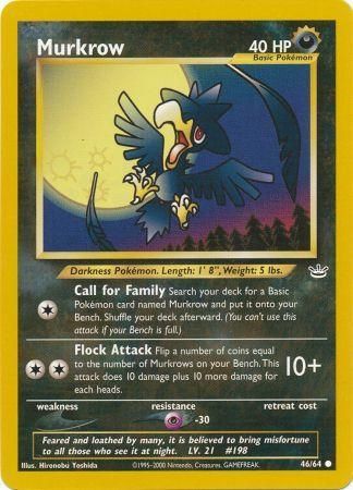 Murkrow (46/64) [Neo Revelation Unlimited] Pokémon