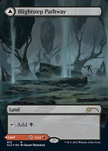 Blightstep Pathway // Searstep Pathway (Borderless) [Secret Lair: Ultimate Edition 2] Magic: The Gathering