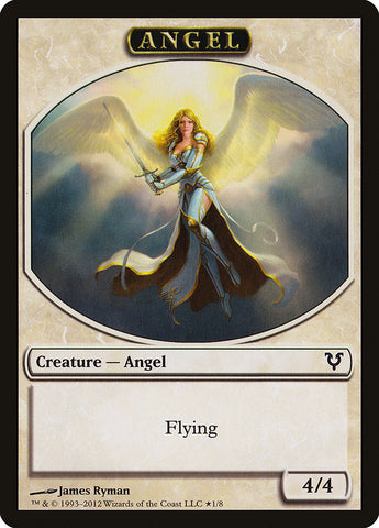 Angel // Demon Double-Sided Token [Open the Helvault] Magic: The Gathering