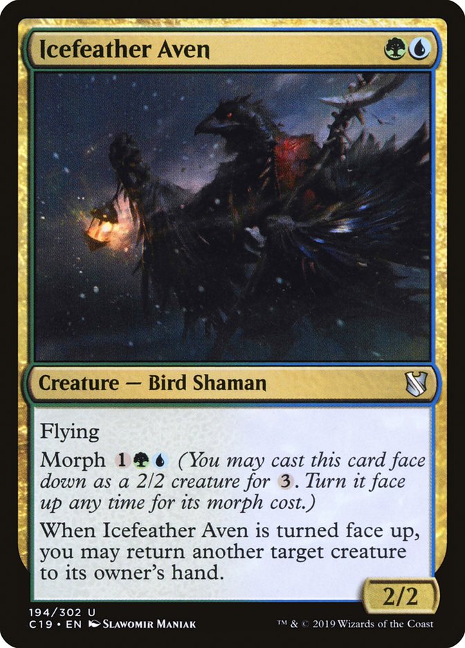 Icefeather Aven [Commander 2019] Magic: The Gathering